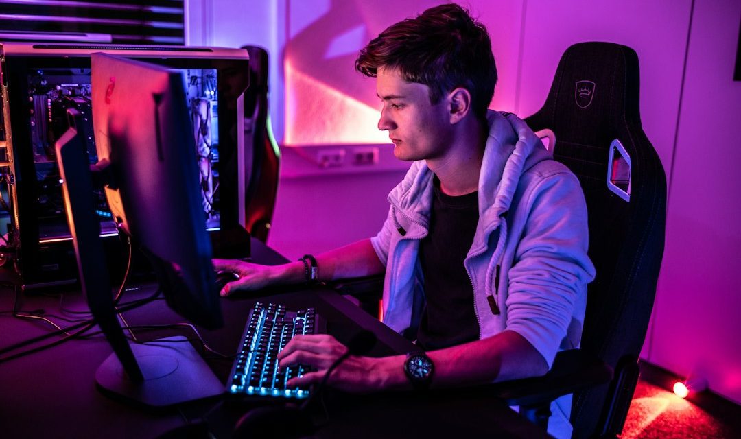 Area gaming bersama yang menggambarkan ruang komunitas untuk bermain dan berdiskusi