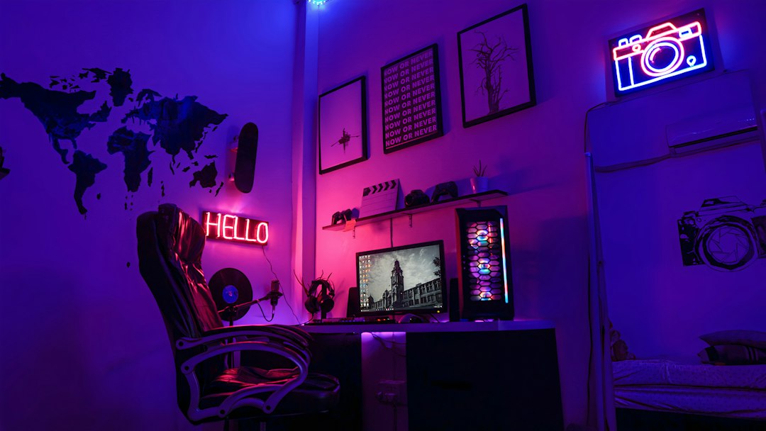 Setup komputer untuk streaming permainan video