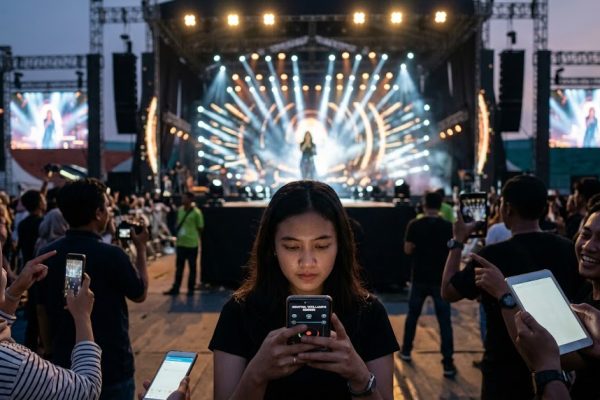 Fenomena Konser Imersif: Saat Penonton Bisa Mengontrol Tata Lampu Panggung
