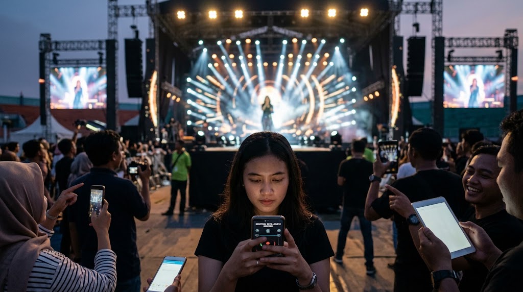 Fenomena Konser Imersif: Saat Penonton Bisa Mengontrol Tata Lampu Panggung