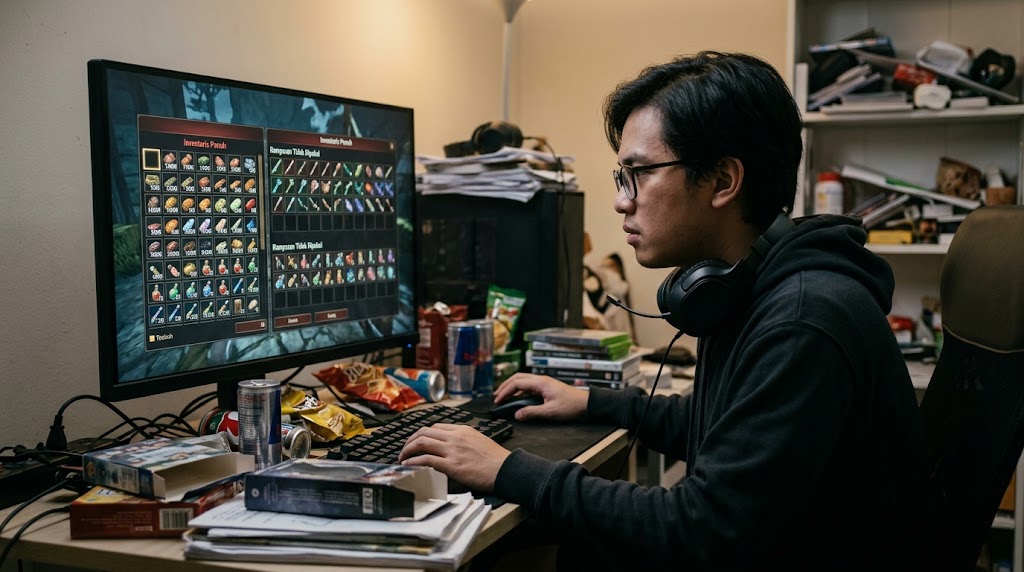 Alasan Psikologis di Balik Gamer yang Suka "Hoarding" Item Game Tapi Jarang Dipakai