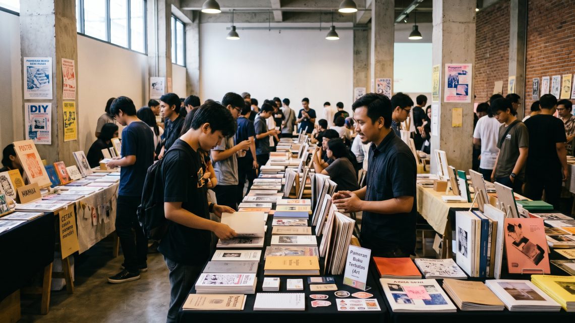Pameran Buku Seni Terbatas (Art Book Fair): Merayakan Eksplorasi Desain Kertas Cetak Mandiri