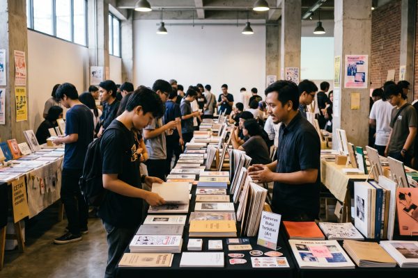 Pameran Buku Seni Terbatas (Art Book Fair): Merayakan Eksplorasi Desain Kertas Cetak Mandiri