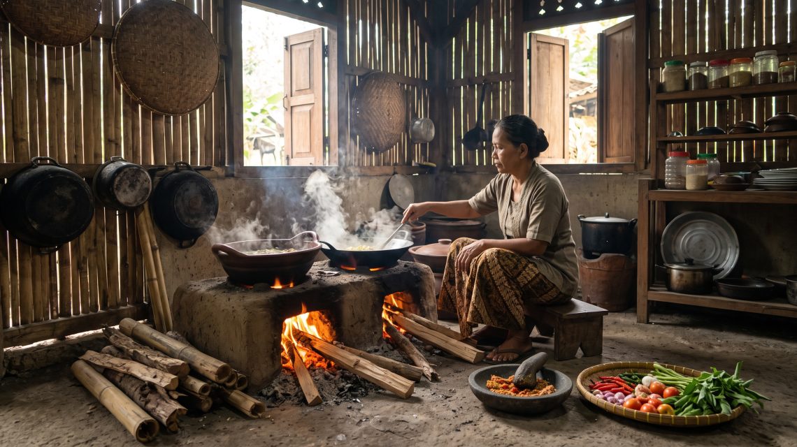 Mengapa Video Suara Memasak di Dapur Pedesaan Menggunakan Tungku Kayu Sangat Digemari Penonton Kota?