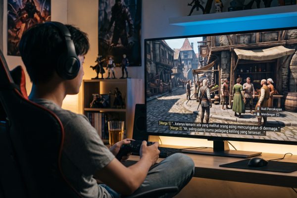 Kebiasaan Gamer Menghabiskan Waktu Berkeliling Kota Virtual Hanya untuk Mendengarkan Percakapan Warga NPC