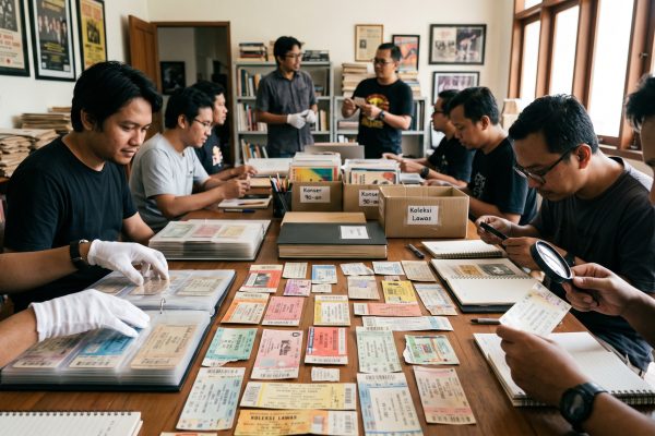 Komunitas Pengarsip Tiket Konser Kertas: Menjaga Lembaran Kenangan Musik Sebelum Era Kode QR