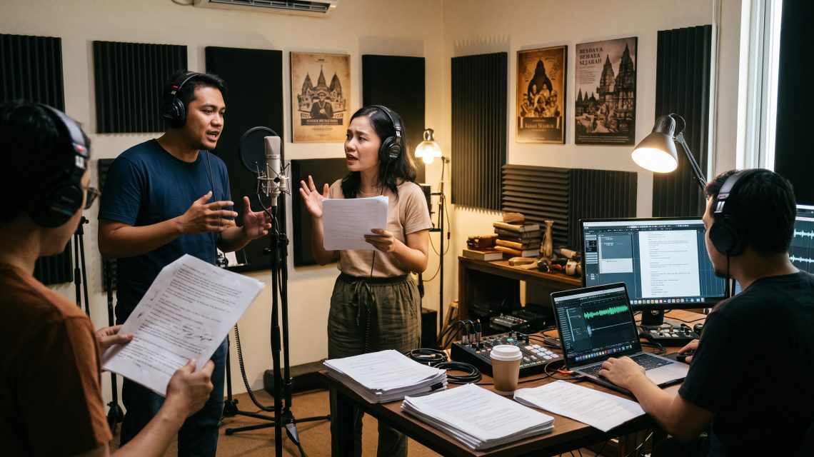 Eksplorasi Tren Podcast Kisah Sejarah Berbalut Sandiwara Radio Teater Pikiran