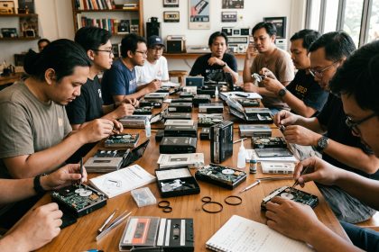 Forum Kolektor Pemutar Kaset Walkman Portabel: Berbagi Trik Mengganti Karet Sabuk Penggerak